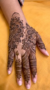 Guest Mehedi Design | Mehedi Tutorial Step By Step | Meherin's Henna 🌸🍃🌸 #henna #mehndi #hennaartist #stepbystep #mehndiartist #tutorial #videos #guests #wedding #bridemaids | Meherin's Henna