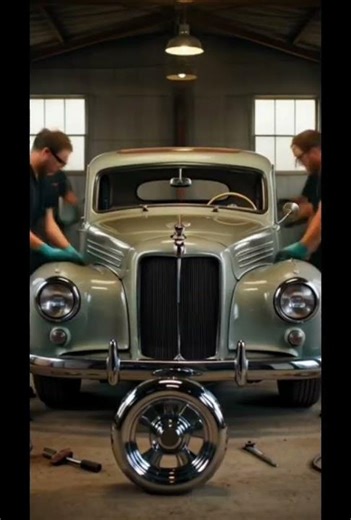 “Rust to Glory: Vintage Car Restored in 8 Seconds!” 🚗✨ #aivideo