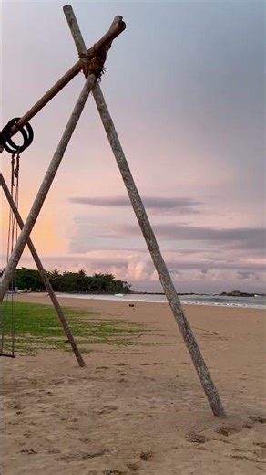 Bentota Beach Sri Lanka 🇱🇰 | Peaceful Sunset Vibes 🌊✨