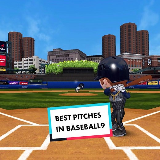 My top 6 pitches to use in Baseball9 #baseball9 #imaxxplays #pitching #knuckleball #fypシ