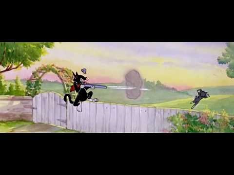 Tom and Jerry - Trap Happy (1946, 1959) Titles Sequence CinemaScope