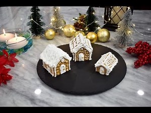Graham Cracker Gingerbread House with Royal Icing