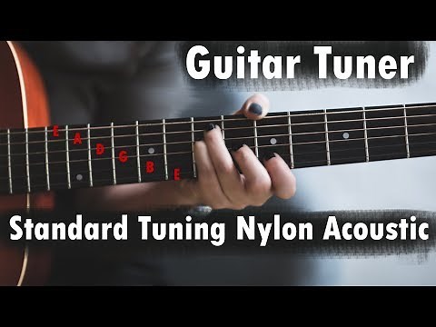 Guitar Tuner Very Accurate. Nylon string acoustic