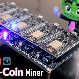 Crypto Mining using NodeMCU