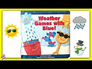 BLUE'S CLUES "WEATHER GAMES WITH BLUE!" - Read Aloud - Storybook for kids, children