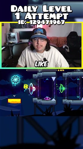 Last Few Days Have Been Rough! #geometrychallenge #geometrydash #dailylevel