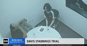 Parts of Carlos Dominguez's interrogation video played in Davis stabbings trial