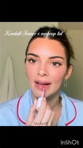Kendall Jenner Inspired Makeup Tutorial ✨ | Soft Glam Model Look #Shorts