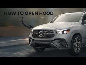 How to open hood on Mercedes-Benz vehicles