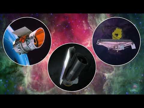 NASA Telescopes Reveal an Invisible Infrared Universe