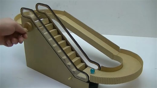 Incredible DIY Marble Track with Escalator – Cardboard Project