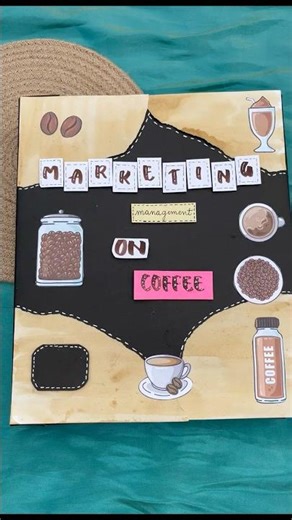 Marketing Management on coffee business studies class 12 #schoolproject