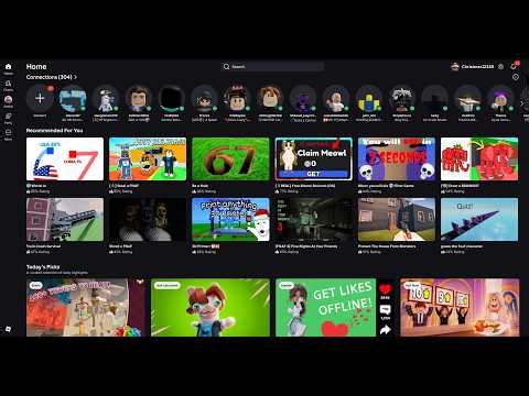 Cayd1ns little brother plays roblox