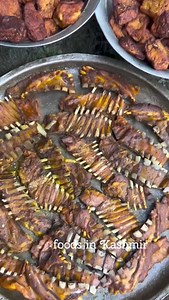925K views · 8.2K reactions | KASHMIRI WAZWAN CUISINE. Kashmiri Wazwan is a traditional cuisine from the Kashmir Valley in India. It is a rich and flavorful blend of spices, herbs, and meat dishes. #kashmiriwazwaan #KashmiriFlavors #foodsinkashmir #muttonlover #wazwanpreparation | foods in Kashmir | Facebook
