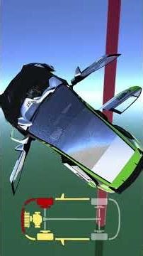 car crossing barrier stage 1 #crashdrive #beamngdrive #crashtest #automobile #gaming