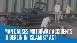 4.2K views · 16 reactions | Images show the scene after a man caused a series of motorway accidents in Berlin, injuring six people including three seriously in what German prosecutors described as an Islamist act. Video and text by AGENCE FRANCE-PRESSE | INQUIRER.net | Facebook