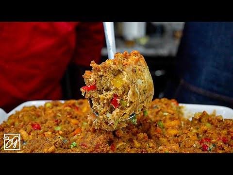 The Perfect Seafood Cornbread Dressing Recipe You've Been Missing Out On