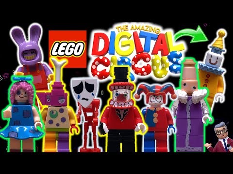 The AMAZING Digital CIRCUS - Minifiguras de LEGO | Colección Bootleg - TOY SHOTS (2024)