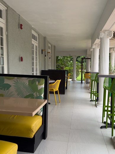 Delicious Jamaican Food at Mayfair Hotel in Kingston