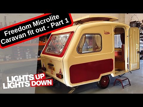 Freedom Microlite caravan fit out - part 1 - Volkswagen T25 / T3 camper extension