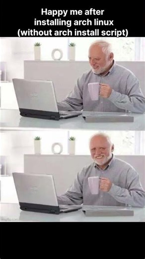 I use Arch BTW #linux #memes #arch