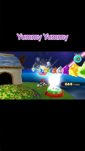Luma's from Mario Galaxy are always hungry and cute #mario #mariogalaxy
