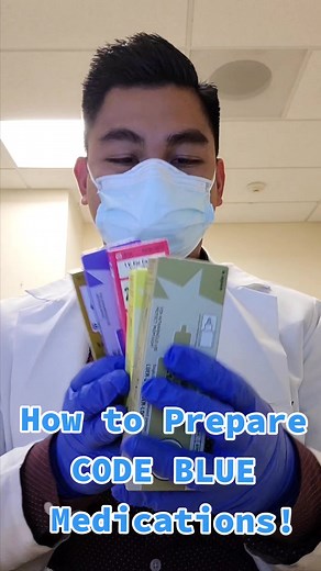 Preparing CODE BLUE Meds: Step-by-Step Guide by an ICU Pharmacist
