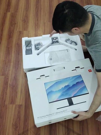 Unboxing Xiaomi 27 inch monitor