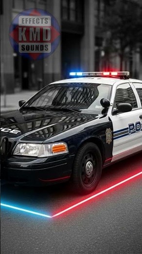 POLICE CAR SOUND 🎶 VEHICLE SOUNDS - The Best Sound Effects