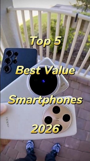 5 Best Value Smartphones 2026 💰 | More Features, Less Price!