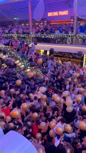 Boom. Happy New Year 2026 from ICON of the Seas. | Michael Bayley