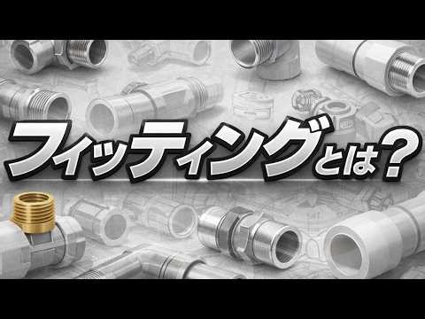 配管継手の基本｜フィッティングの代表的な種類と使い分けを2分で解説