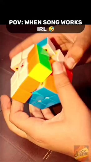 When the beat solves it. ✨#RubiksCube #MusicMeme #Cubing #Viral #POV #fyppppppppシ