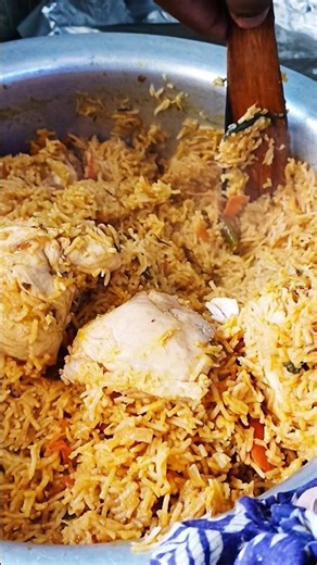 💢🔥Jabbar bhai style chicken biriyani 😋🔥💢 #food #foodie #tamil #biriyani #streetfood #uae @foodienoon
