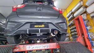 "I want a slightly louder sport sound, can?" ✅Dyno-tested 4-1 Extractor ✅High-flow Catalytic Resonator ✅G Flow Sport Muffler Upgrades can be separated into different stages to suit your request. If sound is your priority, let's start there! 😉 Installation at Yi Ekzos S/S Myvi Gen 3 & Bezza 4-1 Extractor (1NR-VE & 2NR-VE) https://maxracing.co/product/s-s-myvi-gen-3-bezza-1-3l-1-5l-extractor/ M455 CT-1 High-flow Catalytic Resonator https://maxracing.co/product/m455-ct-1-hi-flow-cat-resonator/ R50