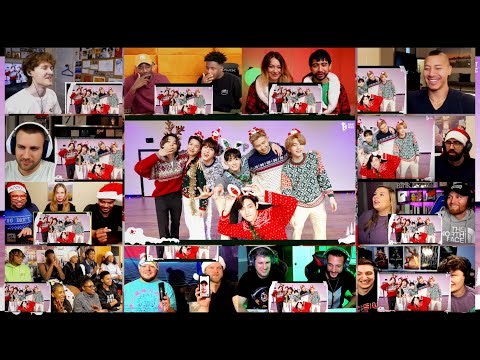 [bts] ‘butter’ (holiday remix) dance practice | reaction mashup