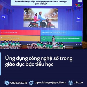 🏫🏫 Sở Giáo dục và Đào tạo thành phố vừa tổ chức chuyên đề “Ứng dụng trí tuệ nhân tạo - tích hợp giáo dục kỹ năng công dân số trong môn Tự nhiên và Xã hội lớp 2” với sự tham gia thực hiện của ba trường Tiểu học Nguyễn Thượng Hiền (phường Ngô Quyền); Tiểu học Nam Sơn và Tiểu học An Dương (cùng phường An Dương). | THP
