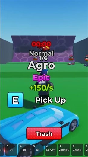 Roblox - Escape Tsunami For Cars !!! #roblox #rblx #escapetsunamiforbrainrots #stealabrainrots #rbx