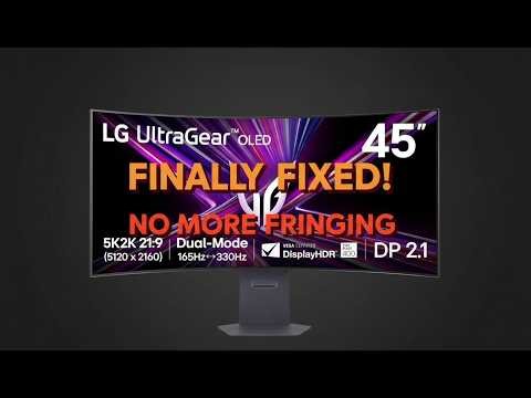 OLED Text Fringing is FINALLY Fixed! | LG 45" 5K2K Review