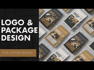 Logo & Packaging Design For Coffee Brand | Full Process