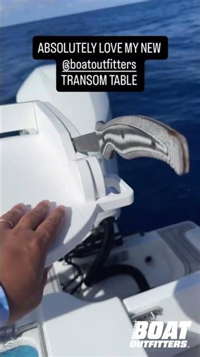 More Workspace on Your Transom