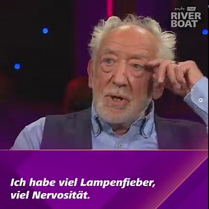Rührende Worte: Dieter Hallervorden ist dankbar dafür, was seine Eltern ihm mitgegeben haben. ❤️ | Riverboat
