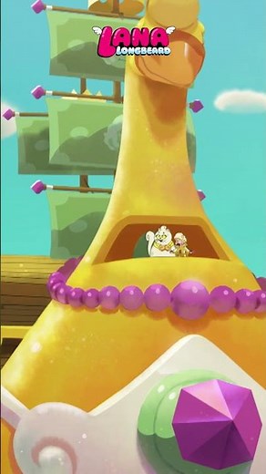 🤝 Teamwork Makes the Dream Work! 🛡️#Lana Longbeard #Cartoon Network