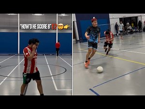 TOP Indoor Soccer Goal Scorer Scores 8 GOALS in 1 GAME! *7 GOALS IN A ROW*