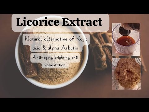 How to Make Liquorice Extract at Home | Easy DIY Skincare Extract | multahi