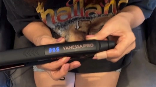 Watch VANESSA PRO Flat Iron - Straighten and Curl with ease.  on Amazon Live