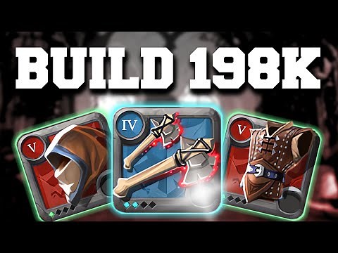 SOLO Bearpaws 198K Build | Albion Online PvP