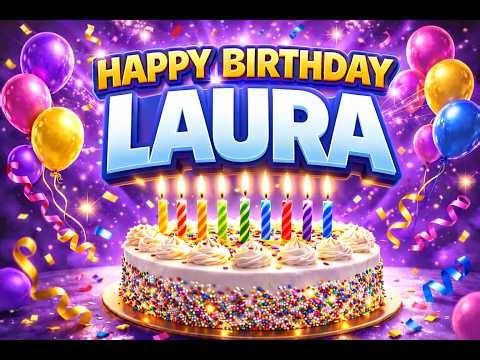 Happy Birthday Laura 🎂 | Birthday Song for Laura | Happy Birthday to Laura
