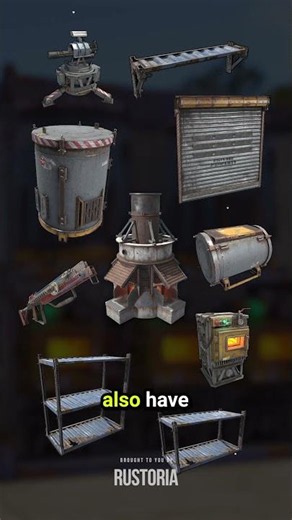 Upcoming Rust INDUSTRIAL DLC will have COLOR OPTIONS! 🎨 #rust #rustnews #rustoria