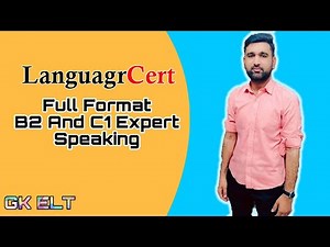 Full Preparation of Languagecert speaking B2 and C1 expert | Full format of Languagecert speaking b2